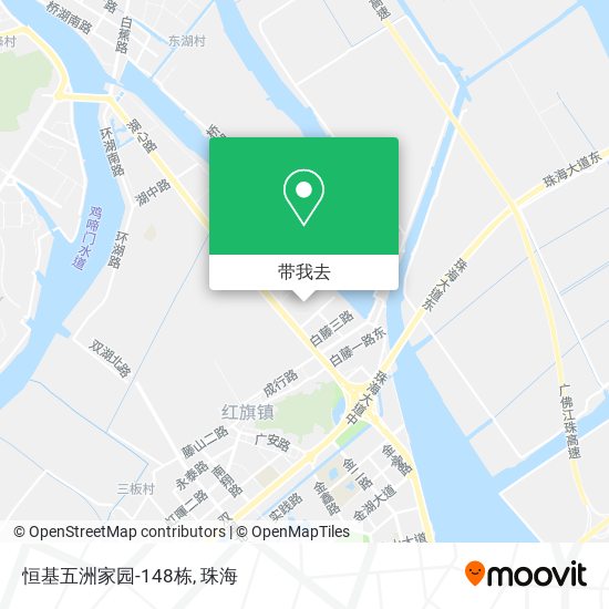 恒基五洲家园-148栋地图