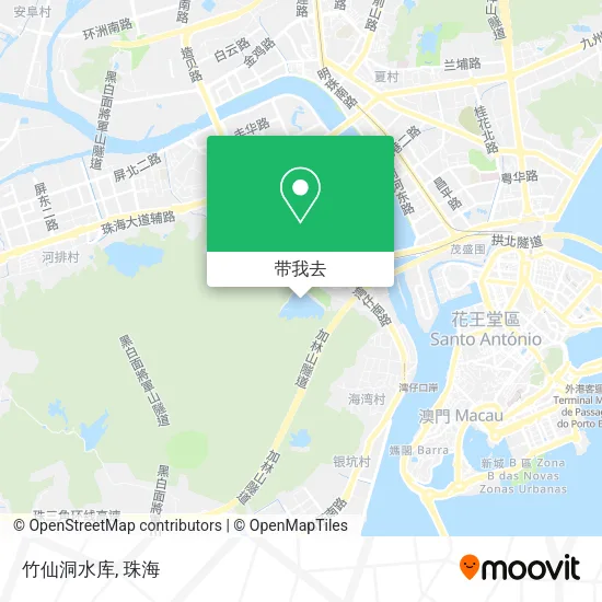 竹仙洞水库地图