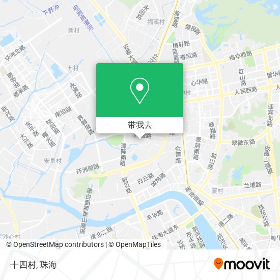 十四村地图