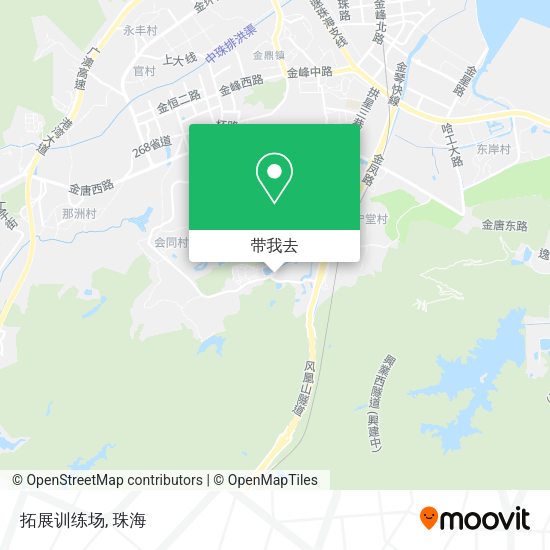 拓展训练场地图