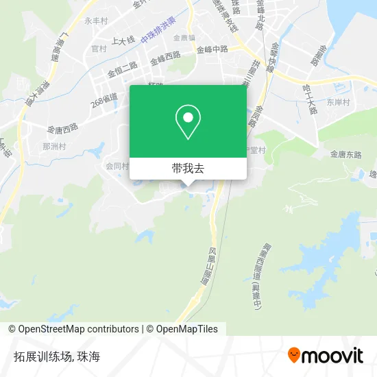 拓展训练场地图
