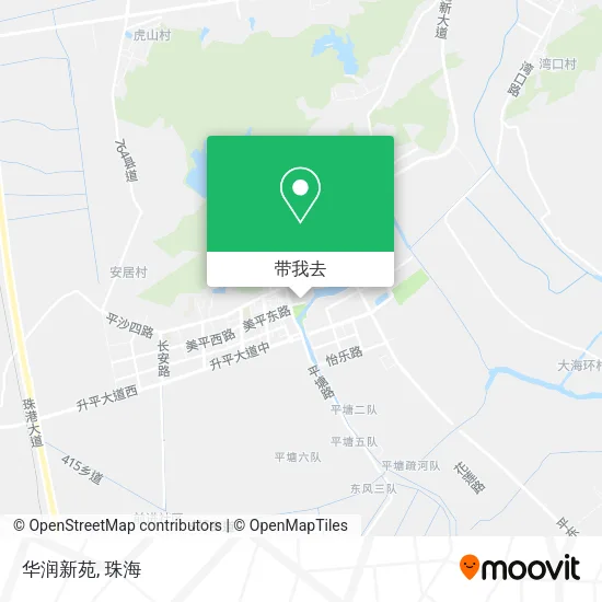 华润新苑地图