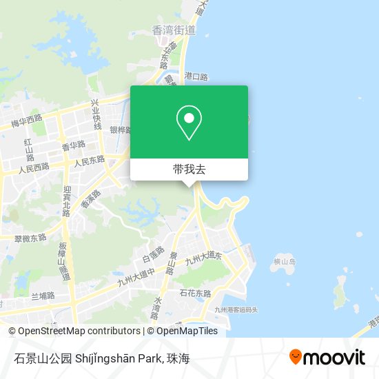 石景山公园 Shíjǐngshān Park地图