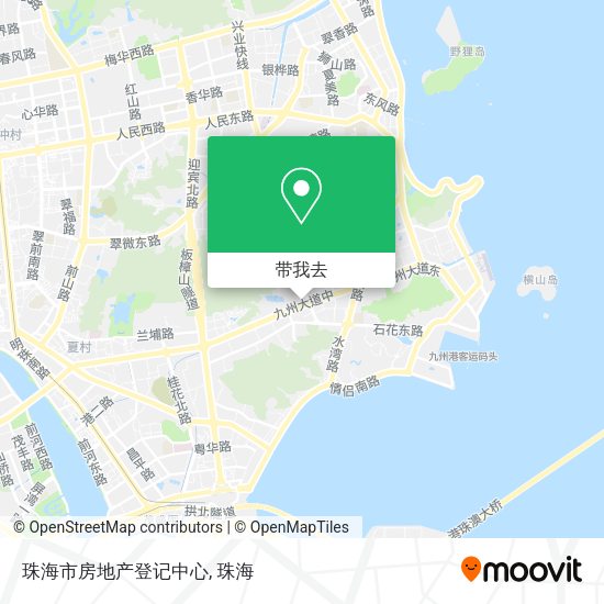珠海市房地产登记中心地图