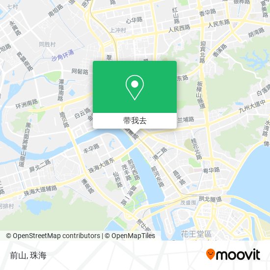 前山地图