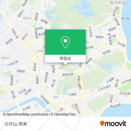 公仔山地图