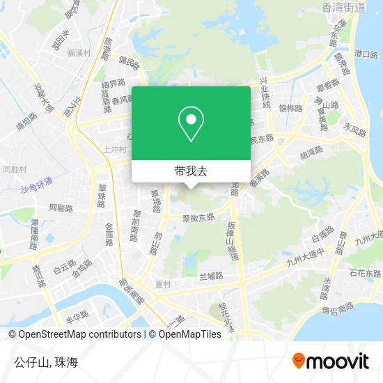 公仔山地图