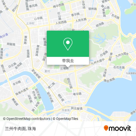 兰州牛肉面地图