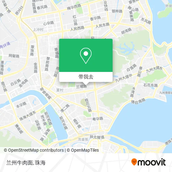 兰州牛肉面地图