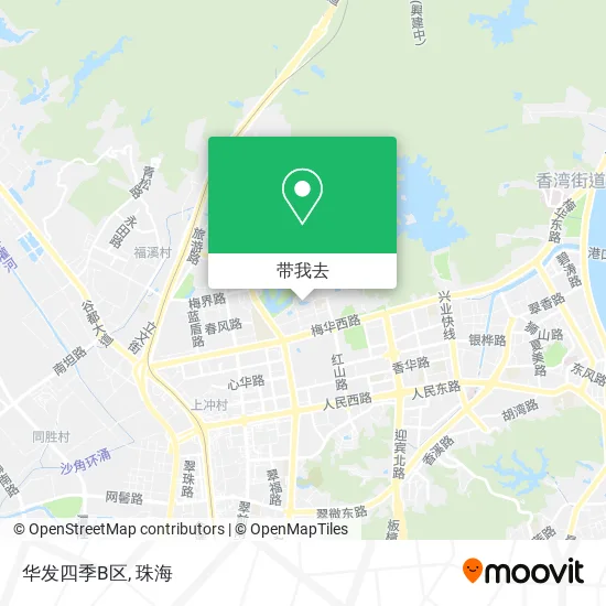 华发四季B区地图