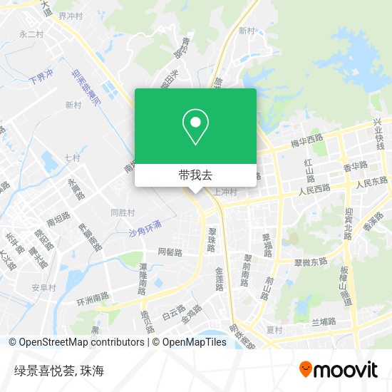 绿景喜悦荟地图