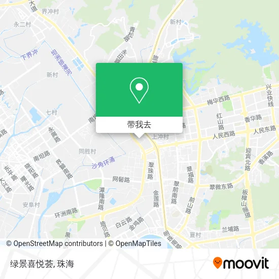 绿景喜悦荟地图