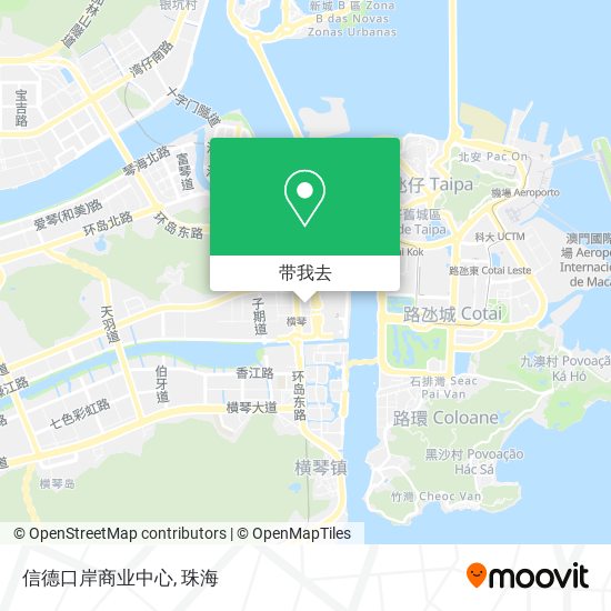 信德口岸商业中心地图