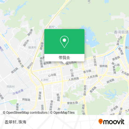 盈翠轩地图