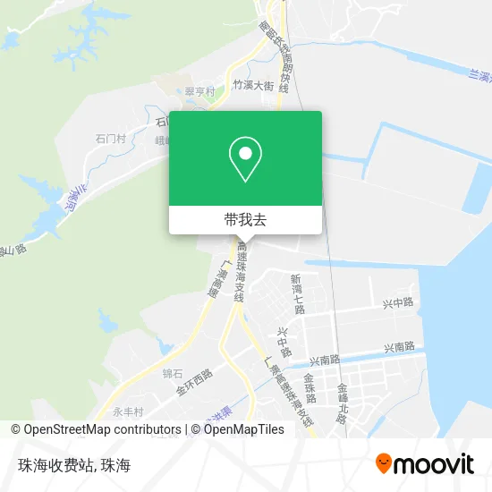 珠海收费站地图