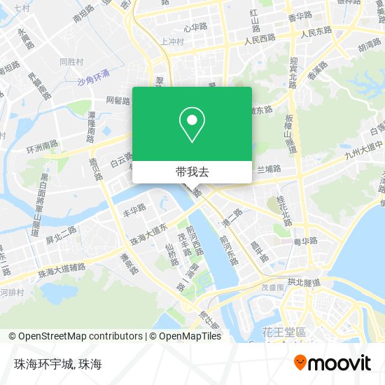 珠海环宇城地图