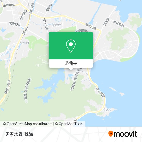 唐家水廠地图