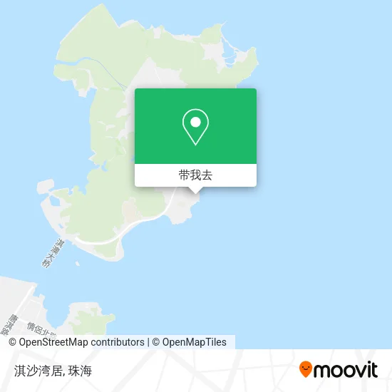淇沙湾居地图