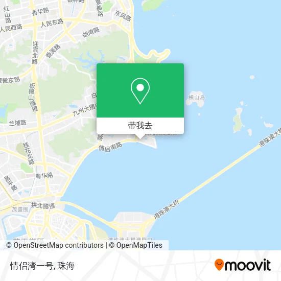 情侣湾一号地图
