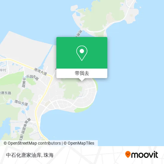 中石化唐家油库地图