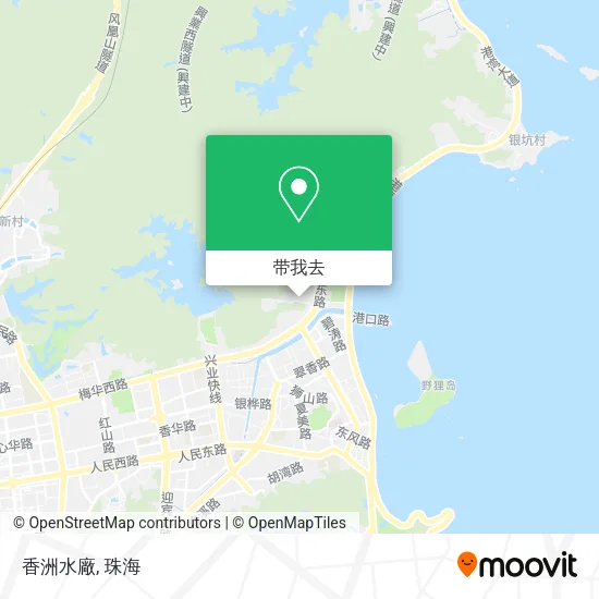 香洲水廠地图