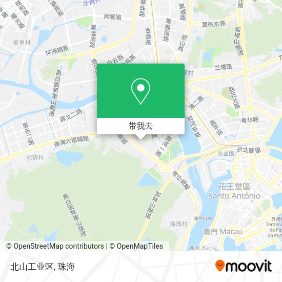 北山工业区地图