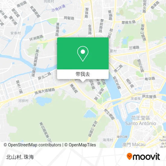 北山村地图