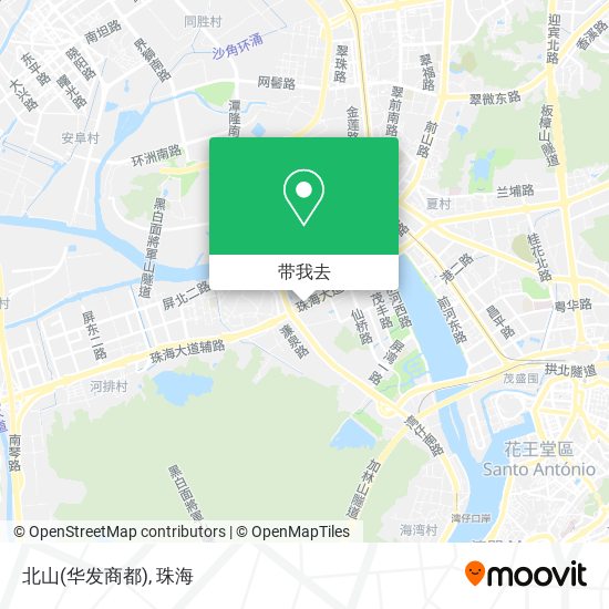 北山(华发商都)地图