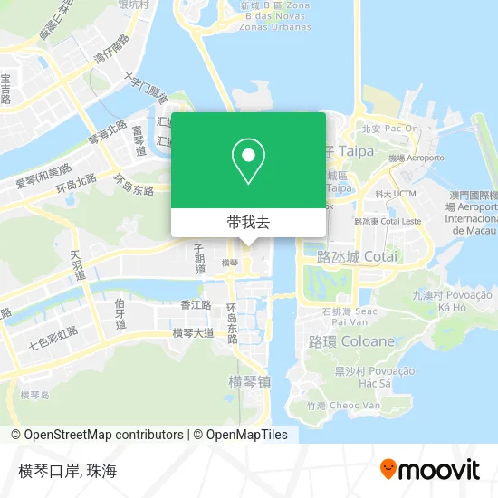 横琴口岸地图