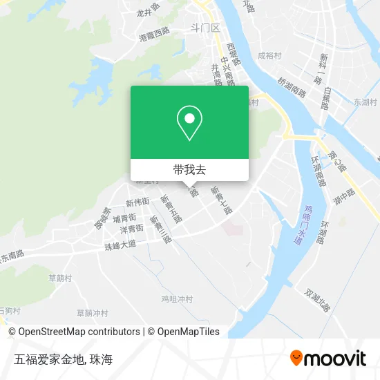 五福爱家金地地图
