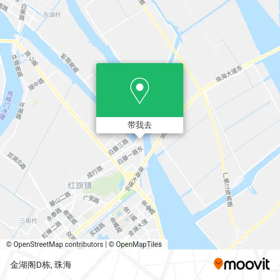 金湖阁D栋地图