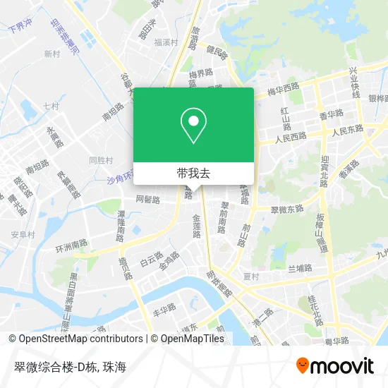 翠微综合楼-D栋地图