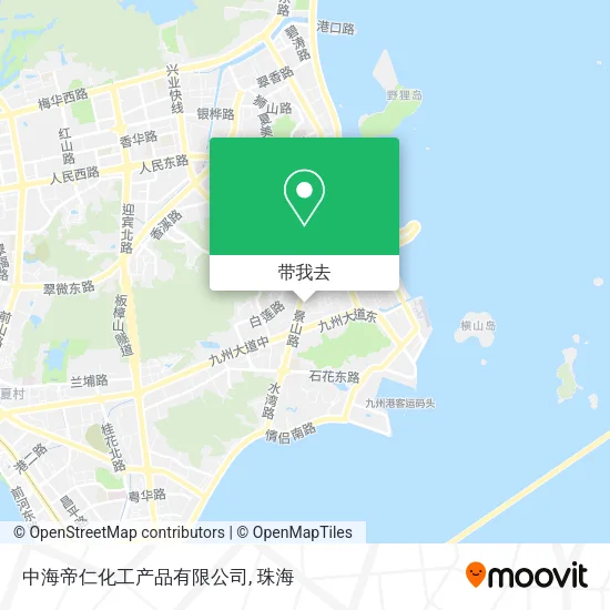 中海帝仁化工产品有限公司地图