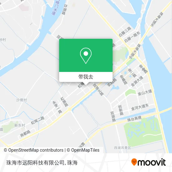 珠海市远阳科技有限公司地图