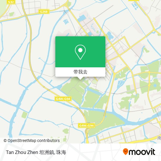 Tan Zhou Zhen 坦洲鎮地图