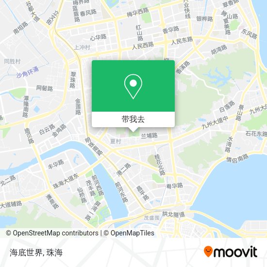 海底世界地图