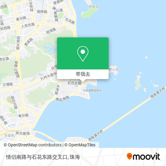 情侣南路与石花东路交叉口地图