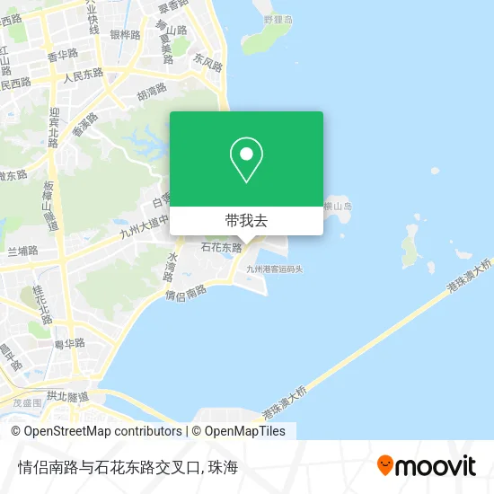 情侣南路与石花东路交叉口地图
