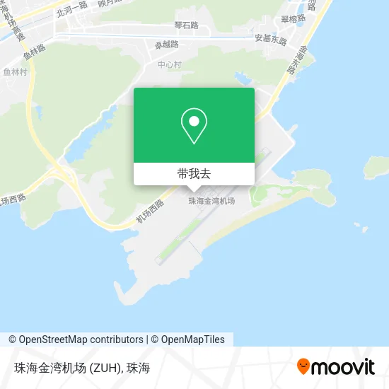 珠海金湾机场 (ZUH)地图