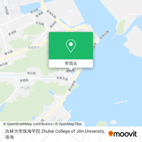 吉林大学珠海学院 Zhuhai College of Jilin University地图