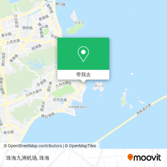 珠海九洲机场地图