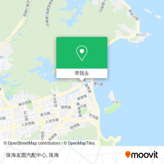 珠海友圆汽配中心地图