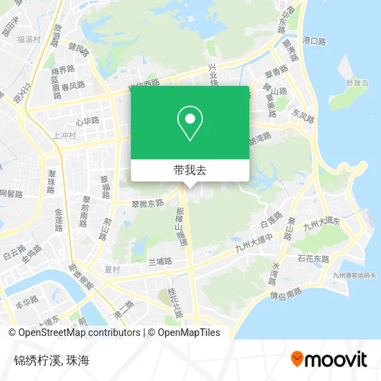 锦绣柠溪地图