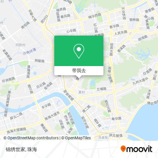 锦绣世家地图