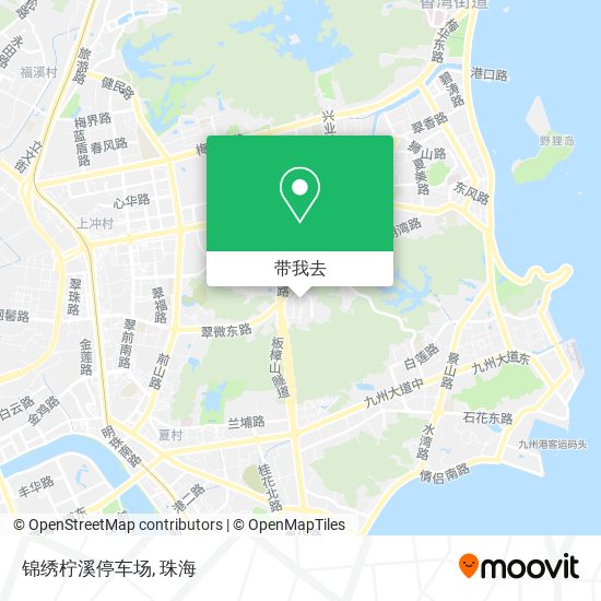 锦绣柠溪停车场地图