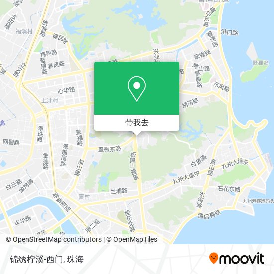 锦绣柠溪-西门地图