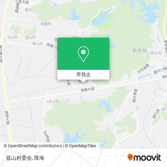 荔山村委会地图