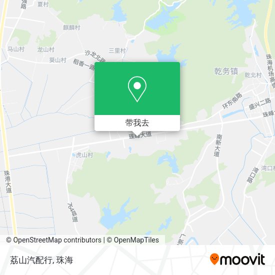 荔山汽配行地图