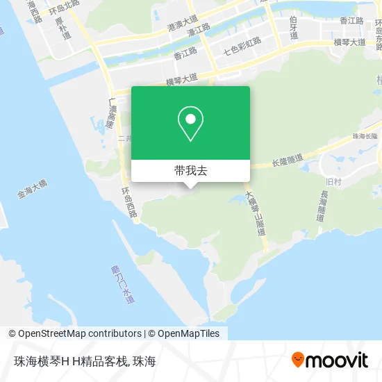 珠海横琴H H精品客栈地图