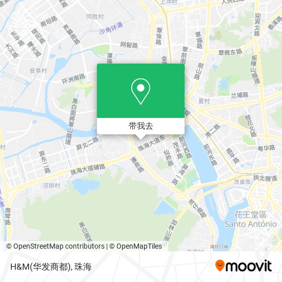H&M(华发商都)地图